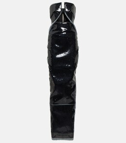 Rick Owens: Платье с вышивкой 