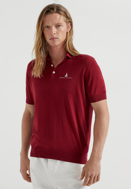 BRUNELLO CUCINELLI: Красное поло 
