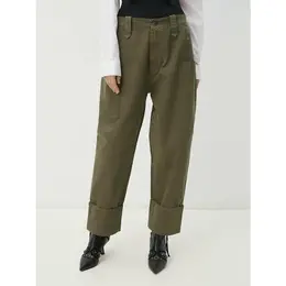 Pepe Jeans: Зелёные джинсы 