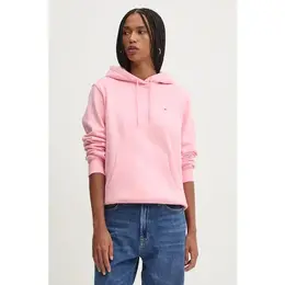 Tommy Jeans: Розовая толстовка 