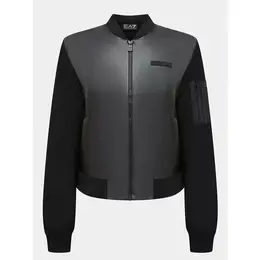 EA7 EMPORIO ARMANI: Чёрная куртка 
