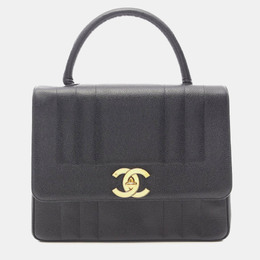Chanel: Чёрная сумка на руку 
