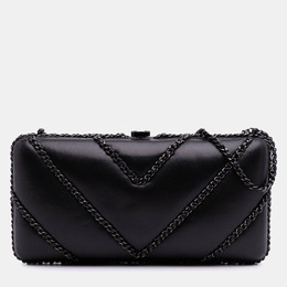 Chanel: Чёрный клатч 