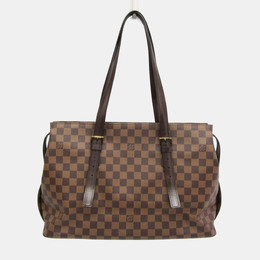 Louis Vuitton: Коричневая сумка 