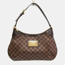 Louis Vuitton: Коричневая сумка 