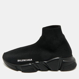 Balenciaga: Чёрные кроссовки  Speed Trainer