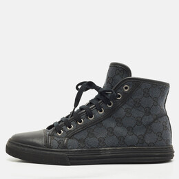 Gucci: Чёрные кроссовки  GG
