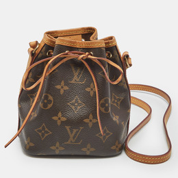 Louis Vuitton: Коричневая сумка 