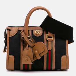 Gucci: Чёрная сумка на руку  Web