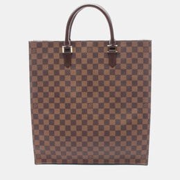 Louis Vuitton: Коричневая сумка-шоппер 