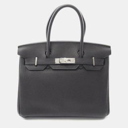Hermes: Чёрная сумка  Birkin 30