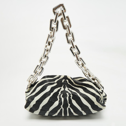 Bottega Veneta: Чёрная сумка  Chain Pouch