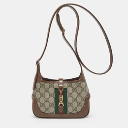 Gucci: Бежевая сумка  GG Supreme