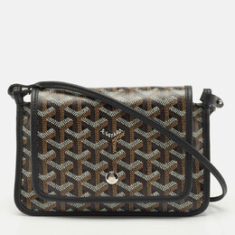 Goyard: Чёрная сумка через плечо 