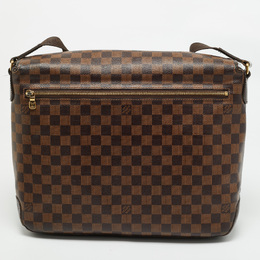 Louis Vuitton: Коричневая сумка 