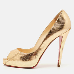 Christian Louboutin: Красные босоножки 