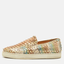 Christian Louboutin: Белые кроссовки 
