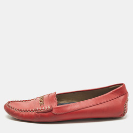 CH Carolina Herrera: Красные мокасины 