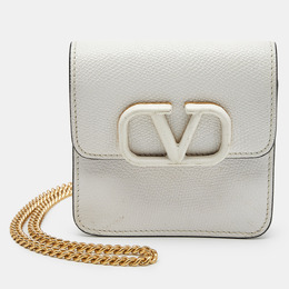 Valentino: Белый кошелёк  VLogo