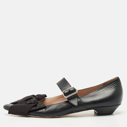 Miu Miu: Чёрные балетки 