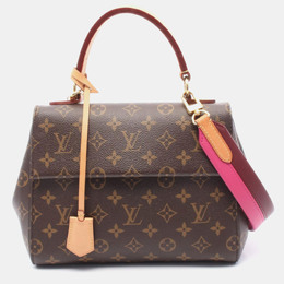 Louis Vuitton: Коричневая сумка 