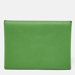 Hermes: Зелёный картхолдер 