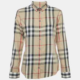 Burberry Brit: Бежевая рубашка 