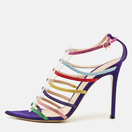 Gianvito Rossi: Многоцветные сандалии 