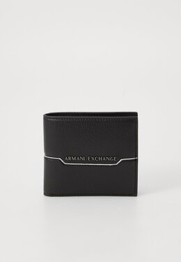 Armani Exchange: Чёрный кошелёк 