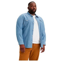 Levi's: Синяя рубашка 