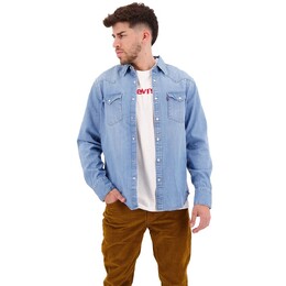 Levi's: Рубашка  Barstow Western с длинным рукавом
