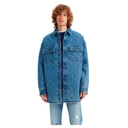 Levi's: Синяя рубашка 