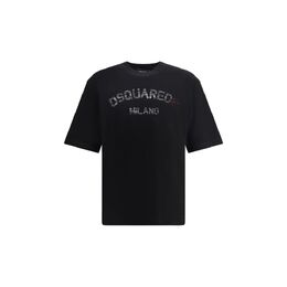 Dsquared2: Чёрная футболка 