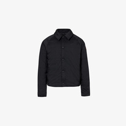 Canada Goose: Чёрная куртка  Lodge