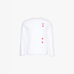 Comme des Garçons: Футболка с принтом 