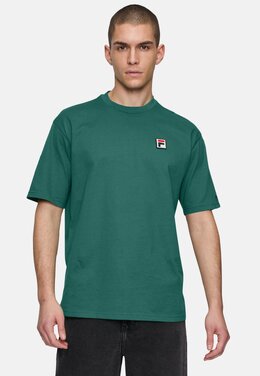 Fila: Зелёная футболка 