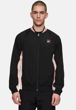 Fila: Чёрная куртка 