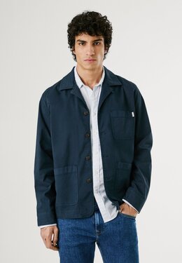 Pepe Jeans: Тёмная рубашка 