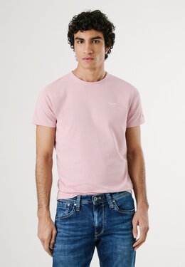 Pepe Jeans: Розовая футболка 
