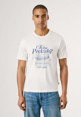 Pepe Jeans: Футболка с принтом 