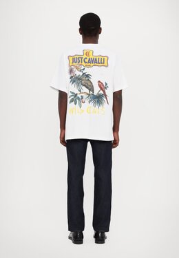 Just Cavalli: Футболка с принтом 