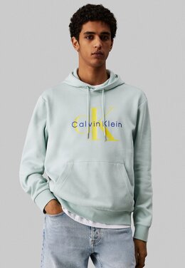 Calvin Klein Jeans: Серая толстовка 