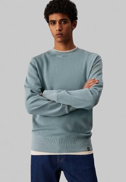 Calvin Klein Jeans: Зелёная толстовка 