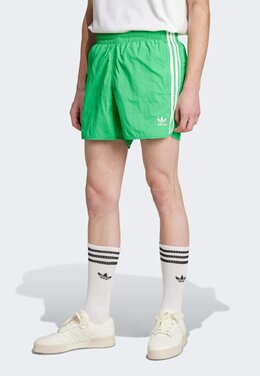 Adidas Originals: Зелёные шорты 
