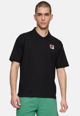 Fila: Чёрная рубашка 