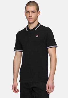 Fila: Чёрная рубашка 
