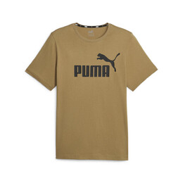 PUMA: Бежевая футболка  Essentials