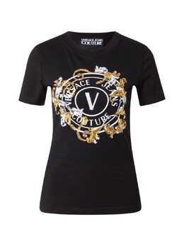 Versace Jeans Couture: Чёрная футболка 