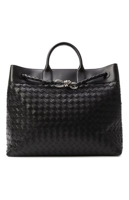 Bottega Veneta: Чёрная сумка 