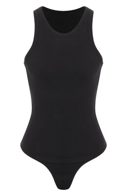 Alaia: Чёрный боди 